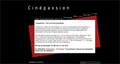 Desktop Screenshot of cinepassion.ch